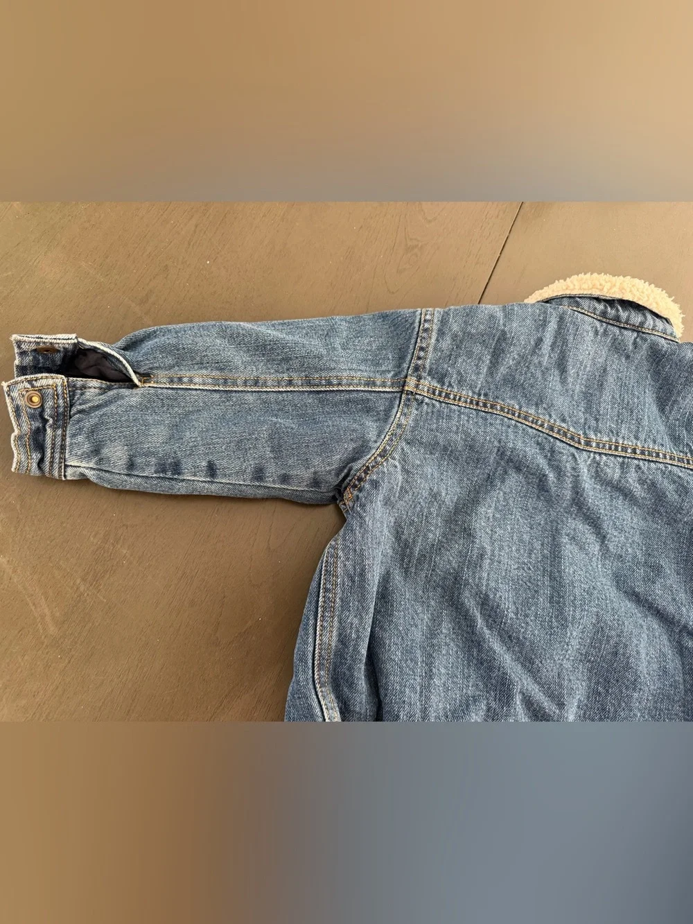 2T-3T Gymboree Sherpa Blue Denim Jacket